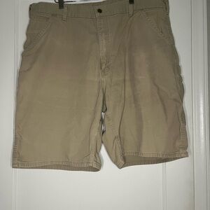 Carhartt Men's Tan Work Cargo Shorts